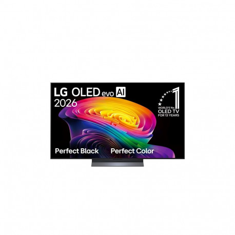 LG nutiteler OLED evo AI OLED55C61LA 139.7cm (55") 4K Ultra HD Wi-Fi, must
