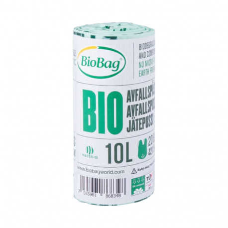 Biobag 10L - Wave top / Star bottom EST 10 pcs