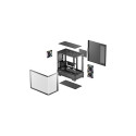 Deepcool Case | CG380U 3F | Micro ATX | Black