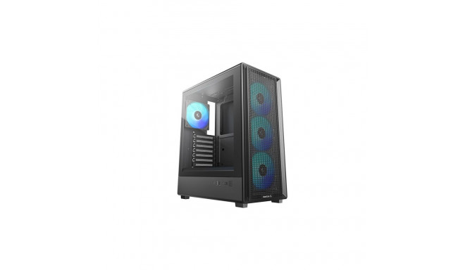 Deepcool Case | CC550 4F | Mid Tower | ATX PS2 (maximum length: 180 mm) | Black