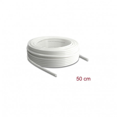 "Pneumatikschlauch 10 x 6,5 mm 50 m Rolle weiß"
