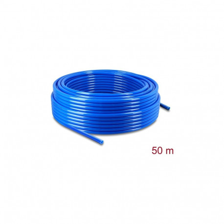 "Delock Pneumatikschlauch 10 x 6,5 mm 50 m Rolle blau"