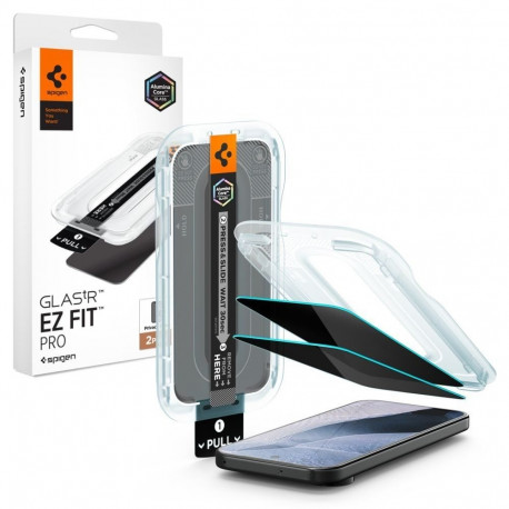 Kaitseklaas privaatsusfiltriga Glas.tR EZ Fit Pro, Google Pixel 11 / Pixel 10, komplektis 2tk, Spige