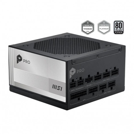 Power SupplyMSIPRO A1000PL PCIE5ATXPC100 - 240 V1000 WPROA1000PLPCIE5 PRO A1000PL PCIE5 (47113773836