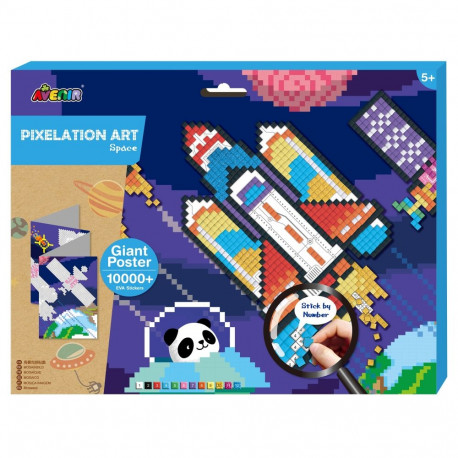 AVENIR Pixelation art set Space