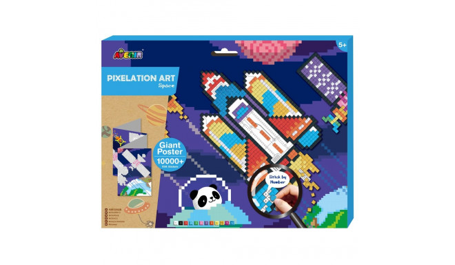AVENIR Pixelation art set Space