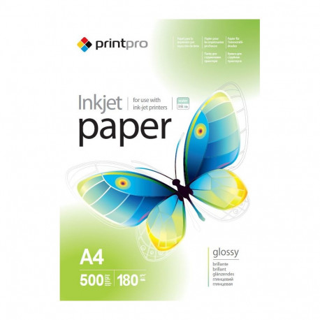 ColorWay PrintPro Glossy Photo Paper, 180g/m, A4, 500pcs.