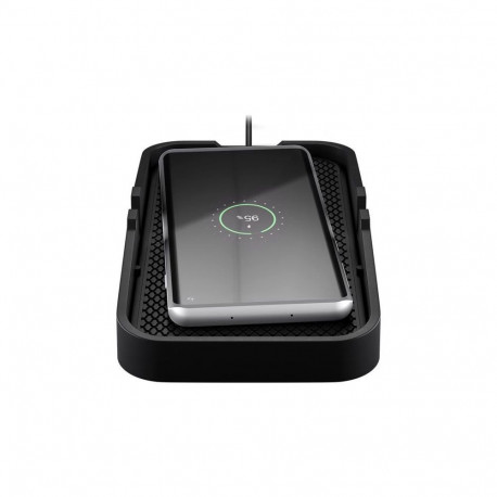 Goobay 60471 Wireless Vehicle Fast Charger 15 W, Black