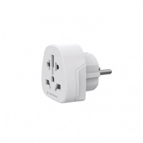 Gembird A-AC-EUMINTF World to EU power adapter plug, 15 A |