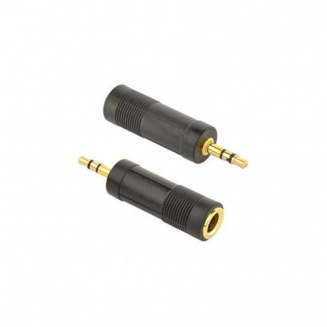 Cablexpert A-6.35F-3.5M 6.35 mm female to 3.5 mm male audio adapter |