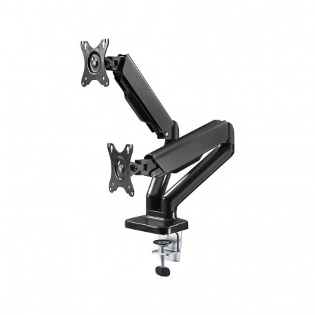 Goobay Double Monitor Mount with Gas Spring, Black