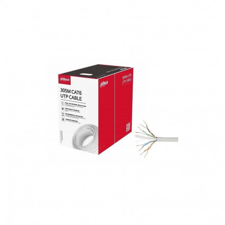 DAHUA CABLE CAT6 UTP 305M WHITE/PFM920I-6UN-C