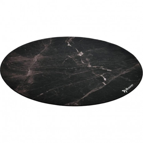 AROZZI ZONA Round Floor Pad - Black Marble