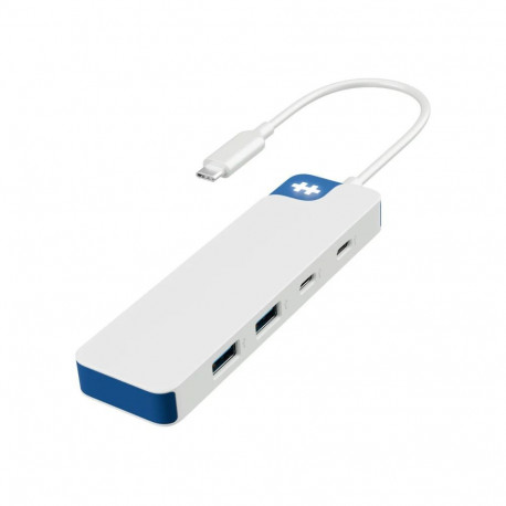HYPER Drive Flex 4 Port USB-C Combo Hub, Blue |
