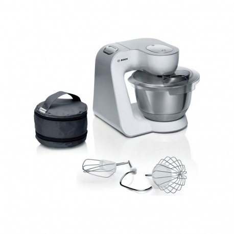 Bosch MUM58200 Kitchen Machine, 1000W, 7 speeds, 3,9L stainless steel mixing bowl, White