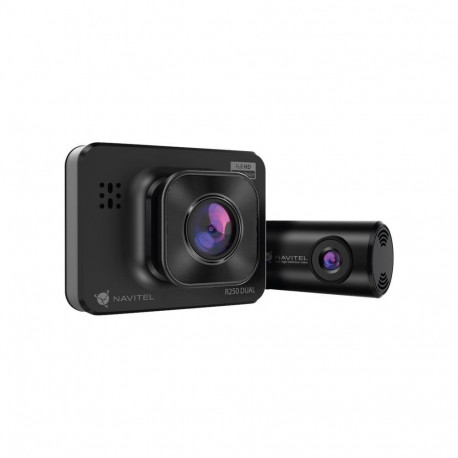 Navitel R250 DUAL Dashcam With an Additional Rearview Camera