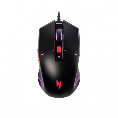 Acer Nitro Mouse NMW100 Black, Up to 7200 dpi, Wired, 6 buttons, Retail Pack