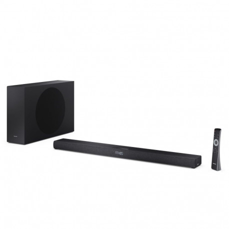 Sharp HT-SBW320 2.1ch Ultra-slim Dolby Atmos / DTS Virtual:X Soundbar with Wireless Subwoofer |