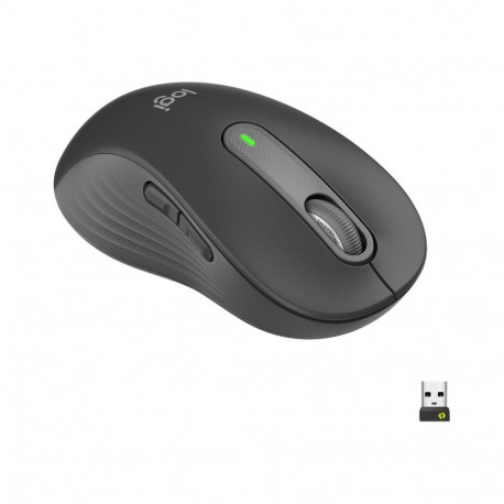 Logitech Signature M650 L Left Wireless Mouse, RF Wireless + Bluetooth, 2000 DPI, Graphite |
