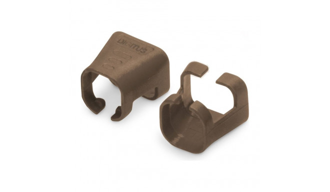 Digitus Color clips for Patch cable, Brown |