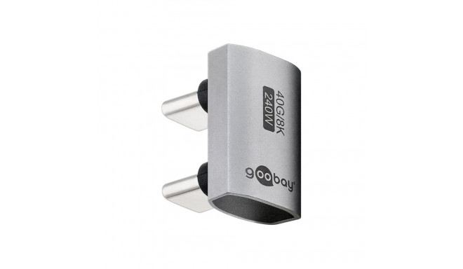 Goobay 74446 USB-C Adapter 180 U-Shape, USB4 |