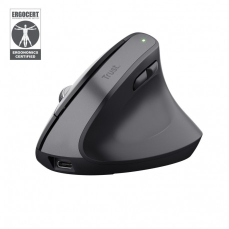 Trust MOUSE USB OPTICAL WRL BAYO+/ERGONOMIC BLK 25146