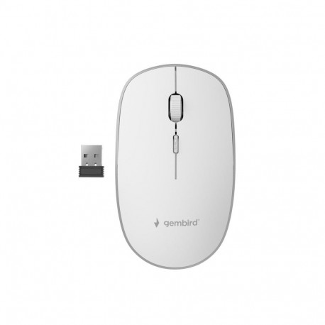 Gembird MOUSE USB OPTICAL WRL/WHITE MUSW-4B-01-W