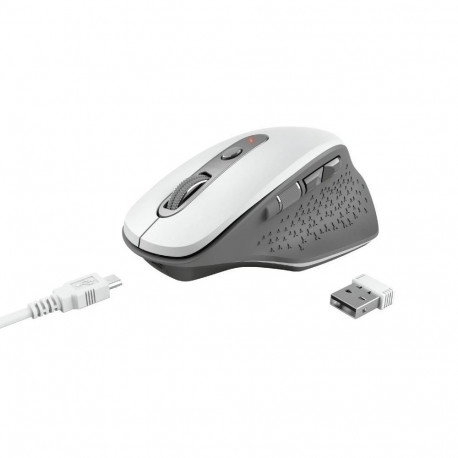 Trust MOUSE USB OPTICAL WRL/OZAA WHITE 24035