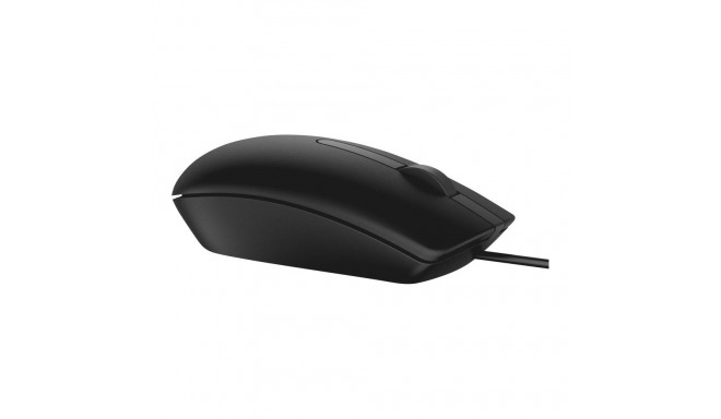 Dell Optical Mouse MS116 Cable, Black, USB 2.0, Black
