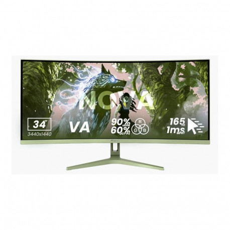 AROZZI | Nova | 34 " | VA | UWQHD | 21:9 | 165 Hz | 1 ms | 3440 x 1440 pixels | 350 cd/m | HDMI port