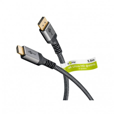 Goobay DisplayPort to HDMI Cable