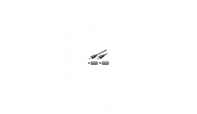 Goobay USB 3.0 SuperSpeed Cable, Black