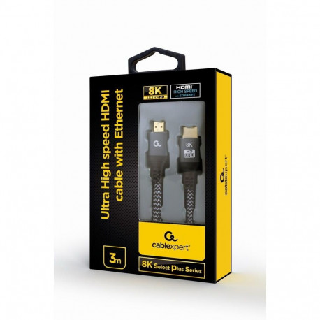Gembird CABLE HDMI-HDMI 8K 3M SELECT/PLUS CCB-HDMI8K-3M