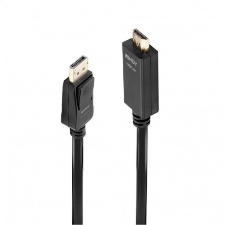 LINDY CABLE DISPLAY PORT TO HDMI 2M/36922