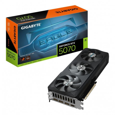 Gigabyte VGA PCIE16 RTX5070 12GB GDDR7/GV-N5070EAGLE OC-12GD