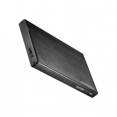 Axagon | A compact aluminum USB 3.2 Gen 1 - SATA 6G external box designed for 2.5" SSD/HDD