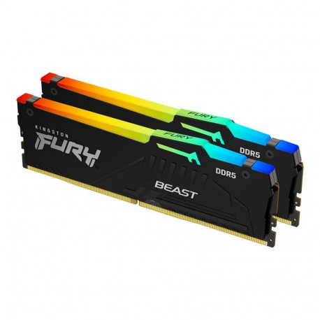 Kingston Fury Beast 16GB DDR5, 6000 MHz, CL30, 288-Pin, DIMM Kit (8GB x 2)