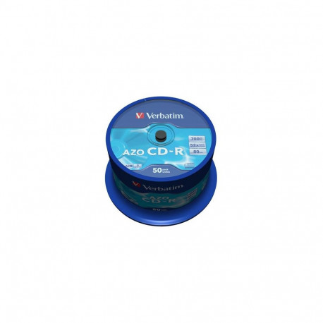 Matricas CD-R AZO Verbatim 700MB 52x Crystal