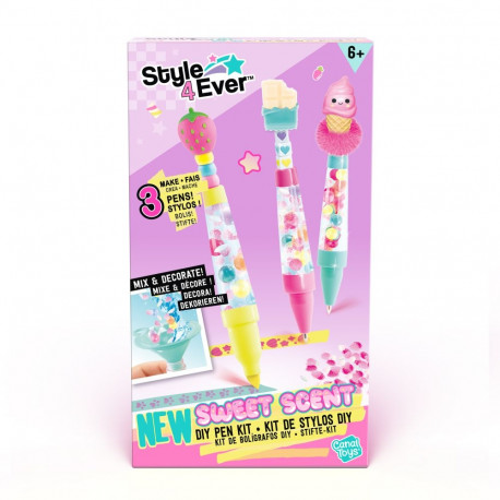 STYLE 4 EVER Pliiatsite dekoreerimise komplekt Pen Kit Sweet Scent