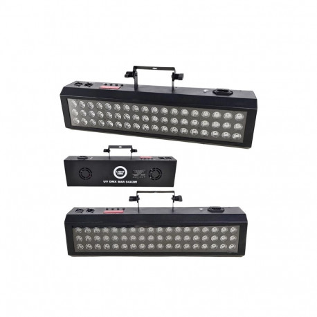 LIGHT4ME UV DMX BAR 54X3W efekt oświetleniowy list
