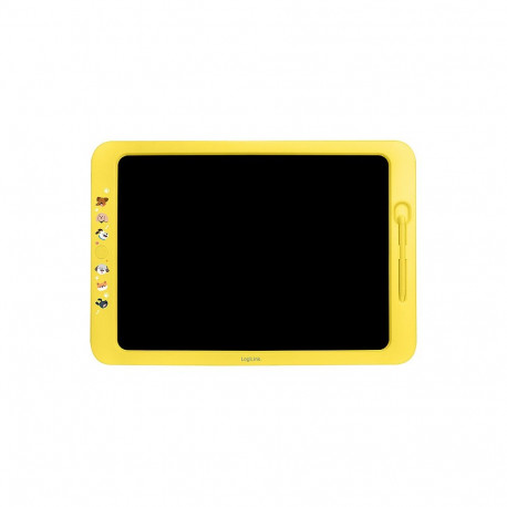 "LCD Writing Tablet, 19.0"", multi color, yellow"