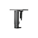 "Logilink Adjustable under desk CPU mount, sliding track, easy-locking"