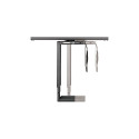 "Logilink Adjustable under desk CPU mount, sliding track, easy-locking"
