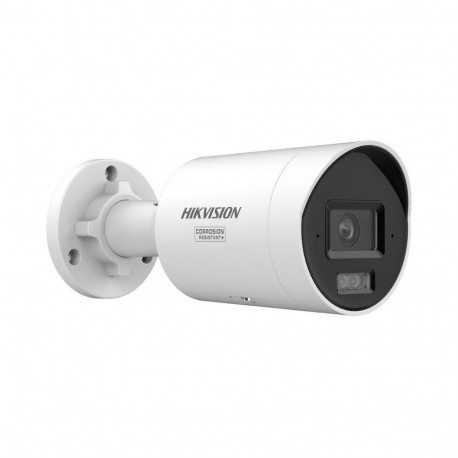 Hikvision Pro Series with ColorVu 6 MP Smart Hybrid Light with ColorVu Fixed Mini Bullet Network Cam