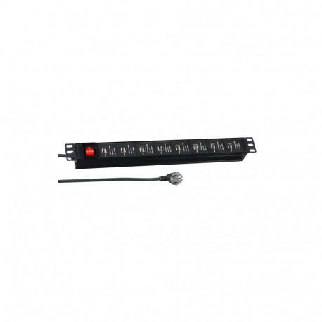 EFB Elektronik pikendusjuhe EK631USB.1 3m siseruumides kasutamiseks, must