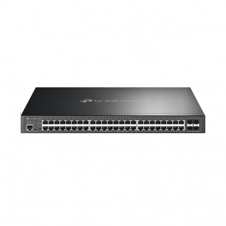TP-Link Omada võrgulüliti 48 Gigabit-pordi ja 4 10GE SFP+ pordiga, L2+ hallatav, 48-pordilise PoE+-g