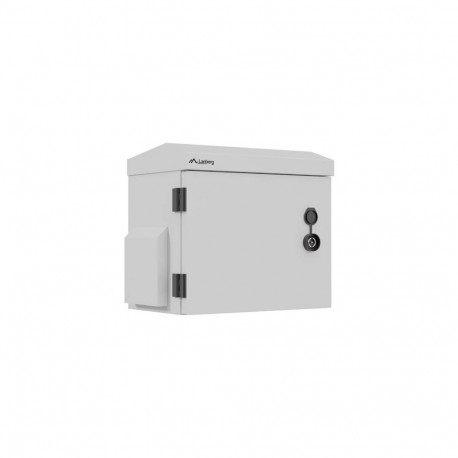 SZAFA RACK WISZĄCA 10" HERMETYCZNA IP55 MONTAŻ NA ŚCIANIE/SŁUPIE 320X220X300 SZARA LANBERG (ZŁOŻONA)