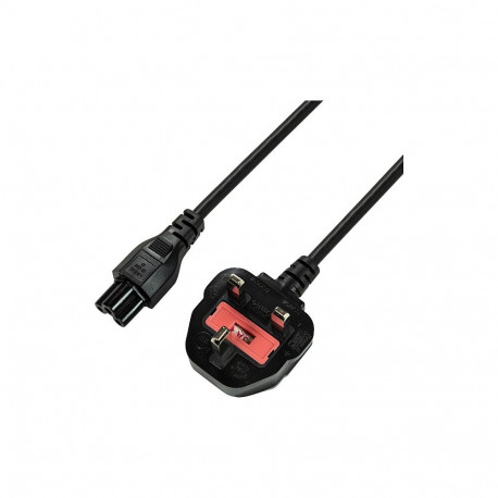 Logilink toitekaabel BS 1363 (UK) to IEC C5 1.8m, must