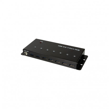 "Logilink USB 3.0 Hub, 7-port, metal case, industrial level"