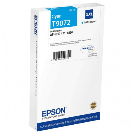 Epson C13T90724N 69ml 7000 lehekülge, tsüaan